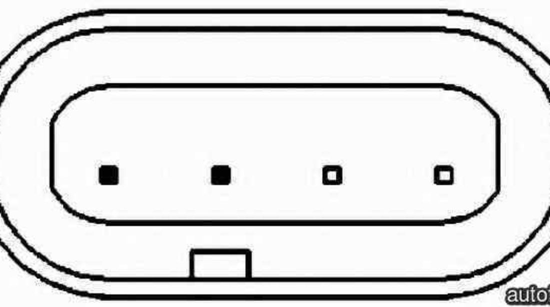 Senzor ABS MERCEDES-BENZ C-CLASS W203 HELLA 6PU 010 039-021