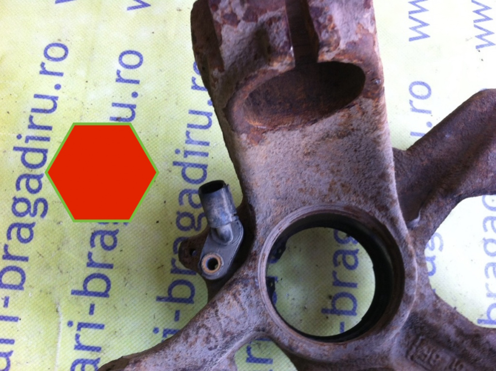 Senzor abs stanga fata Volkswagen VW Bora [1998 - 2005] Sedan 1.6 16V MT (105 hp) (1J2) 16V