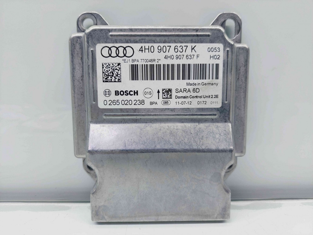Senzor acceleratie Audi A8 D4 (4H2, 4H8, 4HC, 4HL) [Fabr 2009-2018] 4H0907637K
