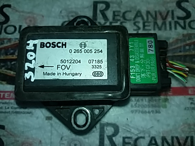 Senzor acceleratie BOSCH MAZDA MAZDA -CUALQUIER MODELO- 0 265 005 254 / 0265005254 / 50122040 265 005 254 / 0265005254 / 5012204