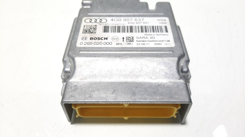 Senzor acceleratie, cod 4G0907637, Audi A6 (4G2, C7), 2.0 TDI, CGL (id:489573)