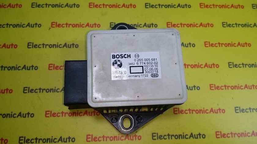 Senzor acceleratie ESP DTC BMW E61 0265005681, 3452 6 774 602-02