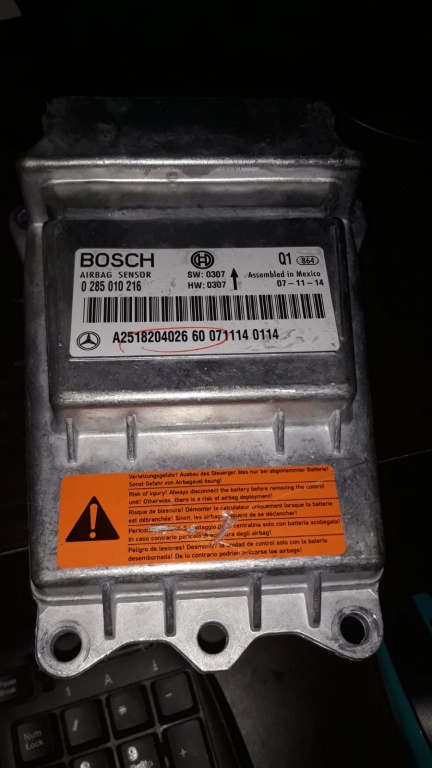 Senzor airbag a2518204026 Mercedes R320CDI 4matic w251 ML w164 GL320