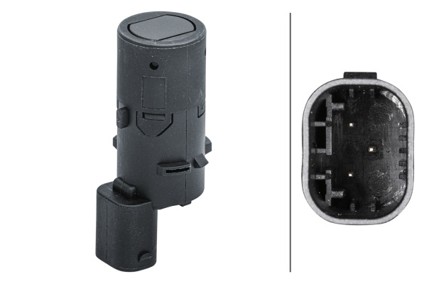 Senzor, ajutor parcare fata si spate (6PX358141601 HELLA) Citroen,PEUGEOT