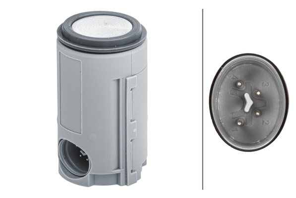 Senzor, ajutor parcare pe ambele parti (6PX358141381 HELLA) MERCEDES-BENZ