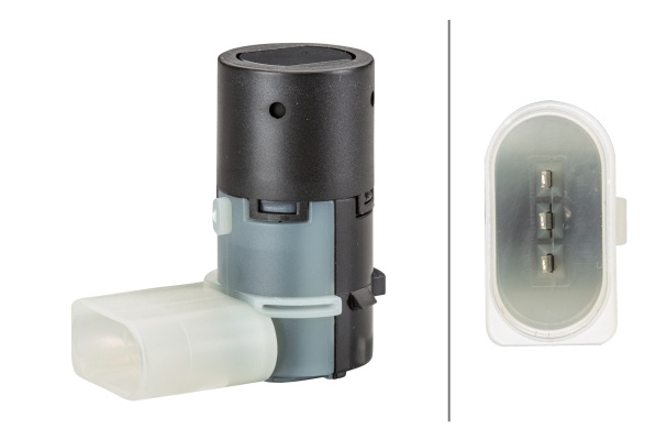 Senzor, ajutor parcare pe ambele parti (6PX358141241 HELLA) AUDI,VW