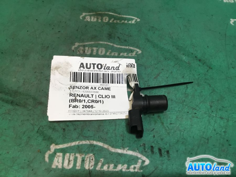 Senzor Ax Came 8200033686 1,5 DCI Renault CLIO III BR0/1,CR0/1 2005