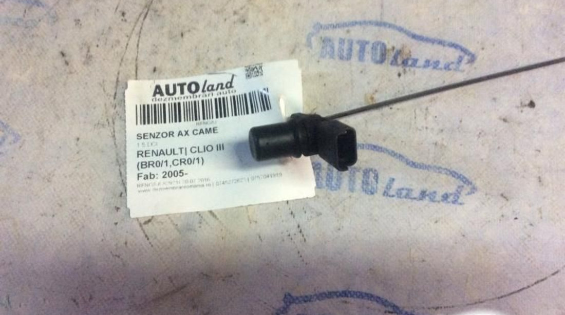 Senzor Ax Came 8200033686 1.5 DCI Renault CLIO III BR0/1,CR0/1 2005