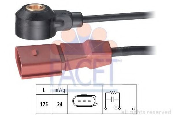Senzor batai VW EOS (1F7, 1F8) (2006 - 2016) FACET 9.3173 piesa NOUA