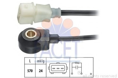 Senzor batai VW SHARAN (7M8, 7M9, 7M6) (1995 - 2010) FACET 9.3015 piesa NOUA
