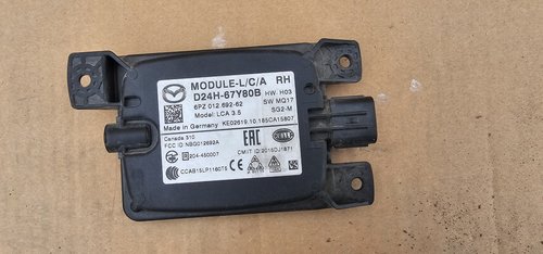 Senzor blind spot dreapta Mazda CX 3 2018 2019 2020 2021