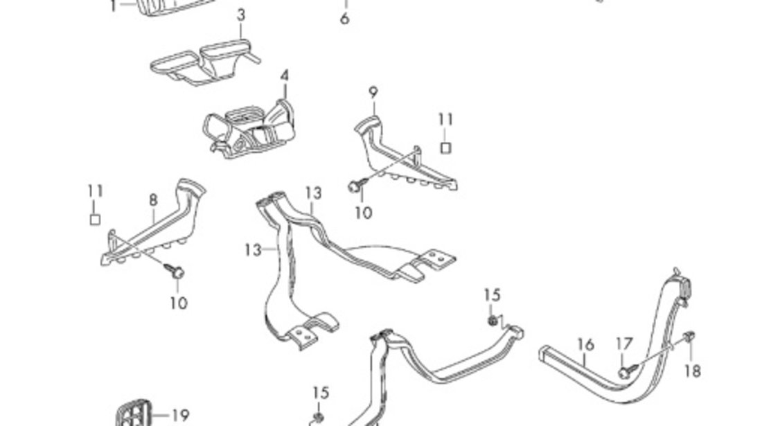 Senzor calitate aer Volkswagen Golf 6 (AJ5) Variant 2010 2.0 TDI OEM 1K0907659