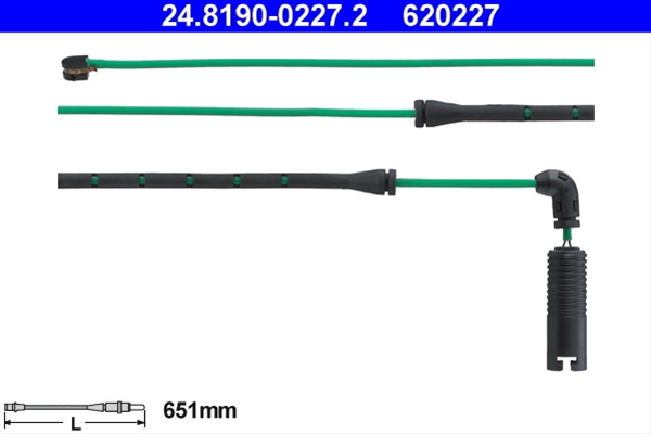 Senzor De Avertizare,uzura Placute De Frana Ate Bmw 24.8190-0227.2