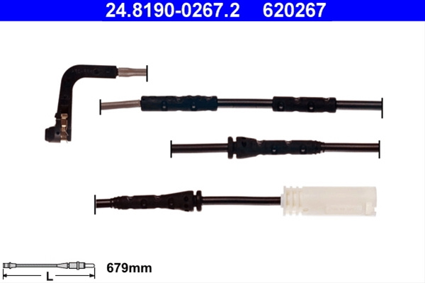 Senzor De Avertizare,uzura Placute De Frana Ate Bmw 24.8190-0267.2