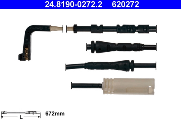 Senzor De Avertizare,uzura Placute De Frana Ate Bmw 24.8190-0272.2