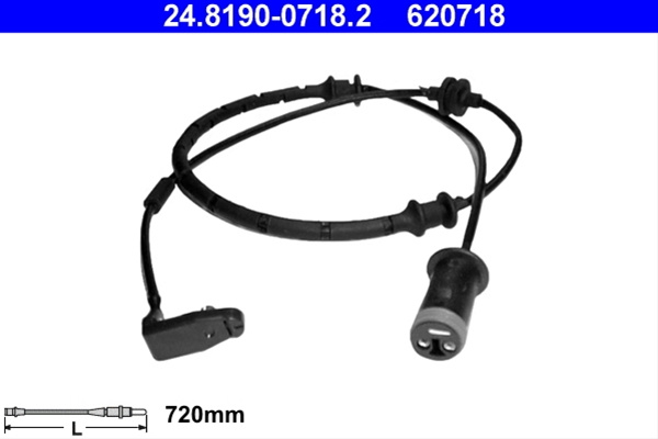 Senzor De Avertizare,uzura Placute De Frana Ate Opel 24.8190-0718.2