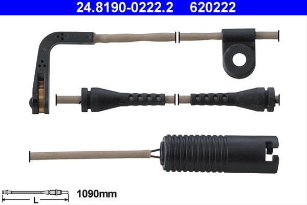Senzor De Avertizare,uzura Placute De Frana Ate Bmw 24.8190-0222.2