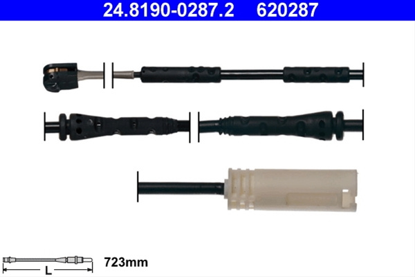 Senzor De Avertizare,uzura Placute De Frana Ate Bmw 24.8190-0287.2