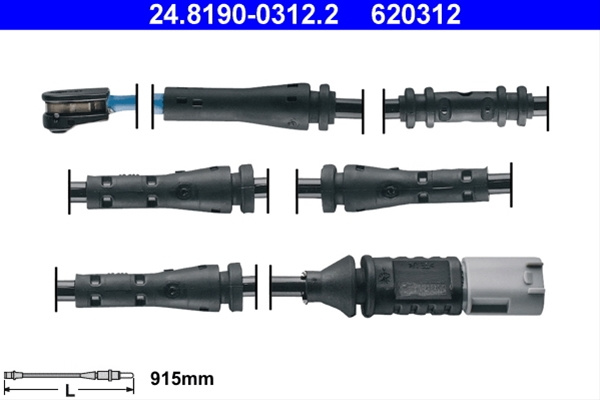 Senzor De Avertizare,uzura Placute De Frana Ate Bmw 24.8190-0312.2