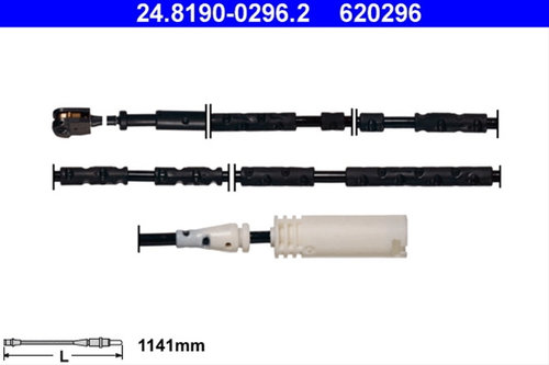 Senzor De Avertizare,uzura Placute De Frana Ate Bmw 24.8190-0296.2