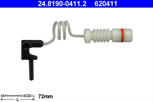 Senzor De Avertizare,uzura Placute De Frana Ate Mercedes-Benz 24.8190-0411.2
