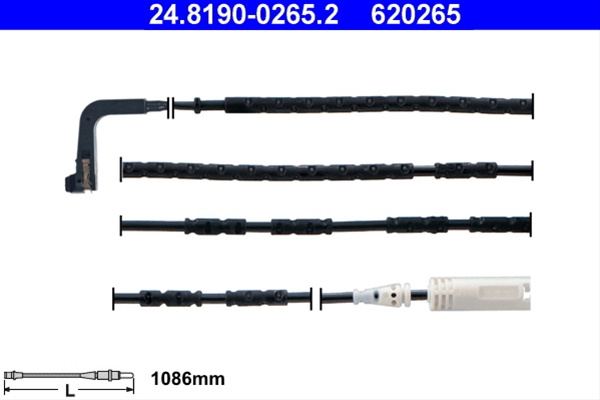 Senzor De Avertizare,uzura Placute De Frana Ate Bmw 24.8190-0265.2