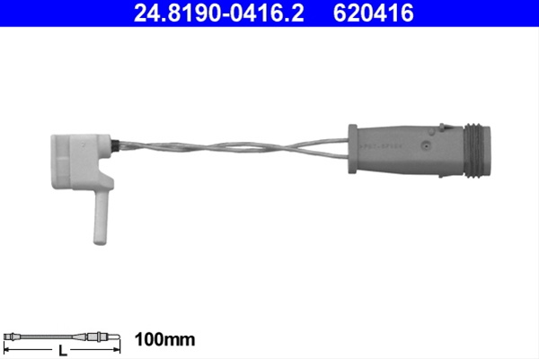 Senzor De Avertizare,uzura Placute De Frana Ate Mercedes-Benz 24.8190-0416.2