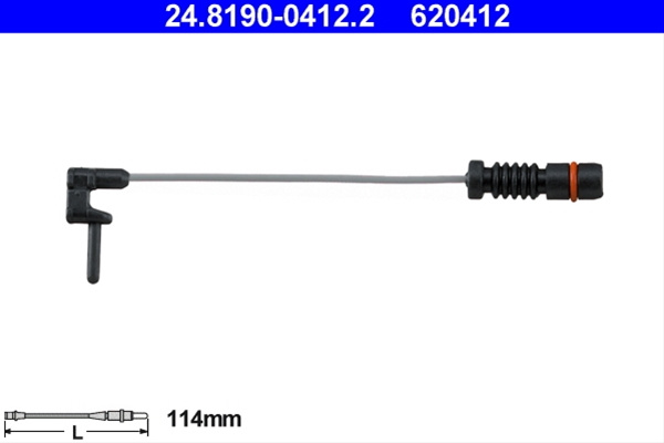 Senzor De Avertizare,uzura Placute De Frana Ate Mercedes-Benz 24.8190-0412.2