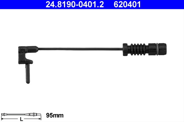 Senzor De Avertizare,uzura Placute De Frana Ate Mercedes-Benz 24.8190-0401.2