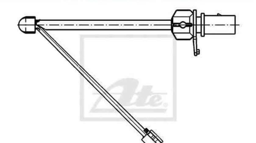 senzor de avertizare uzura placute de frana AUDI A7 Sportback 4GA 4GF ATE 24.8190-0020.2