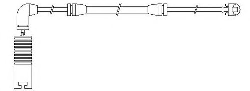 Senzor de avertizare,uzura placute de frana BMW Seria 3 Cupe (E46) (1999 - 2006) FERODO FWI283 piesa...