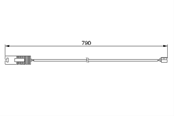 Senzor De Avertizare,uzura Placute De Frana Bosch Bmw 1 987 474 926