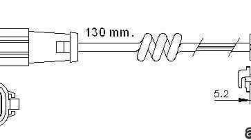 senzor de avertizare,uzura placute de frana IVECO DAILY IV caroserie inchisa/combi IVECO 42567353