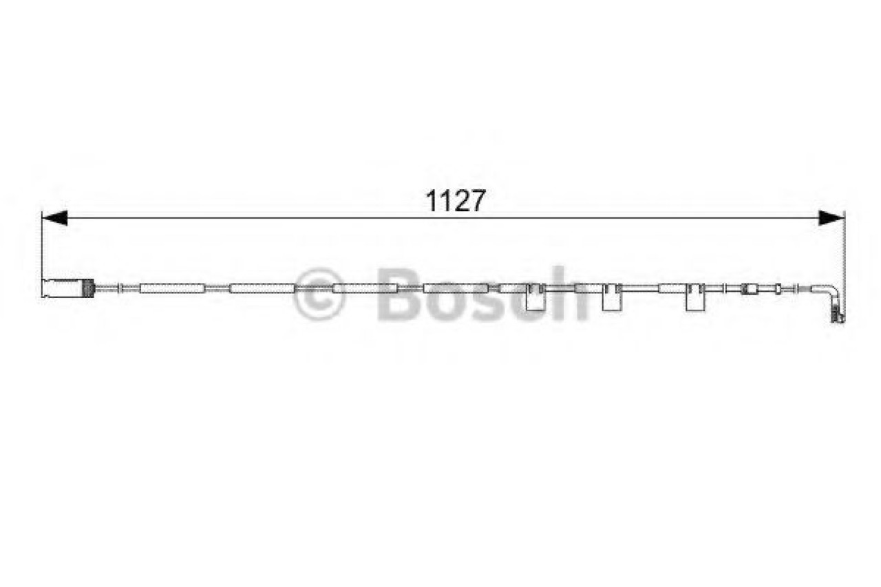 Senzor de avertizare,uzura placute de frana MINI MINI CLUBMAN (R55) (2007 - 2015) BOSCH 1 987 473 059 piesa NOUA