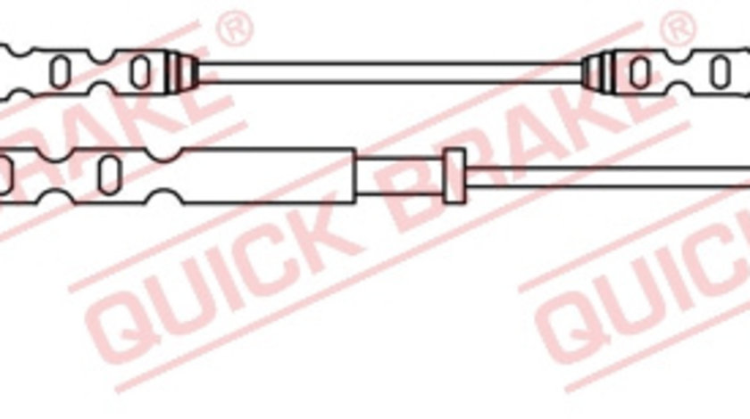 Senzor de avertizare,uzura placute de frana punte fata (WS0250A QBK) BMW,LAND ROVER