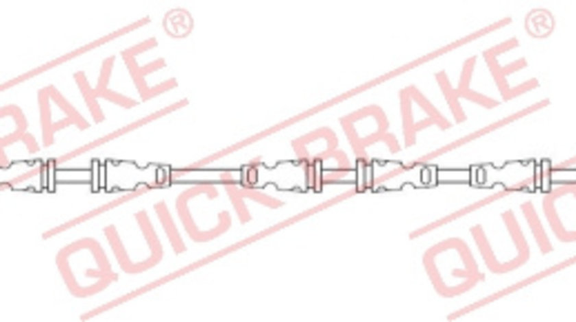 Senzor de avertizare,uzura placute de frana punte fata (WS0444A QBK) LAND ROVER