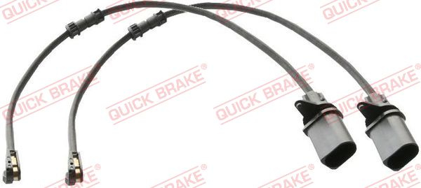 Senzor de avertizare,uzura placute de frana punte fata (WS0451A QBK) AUDI