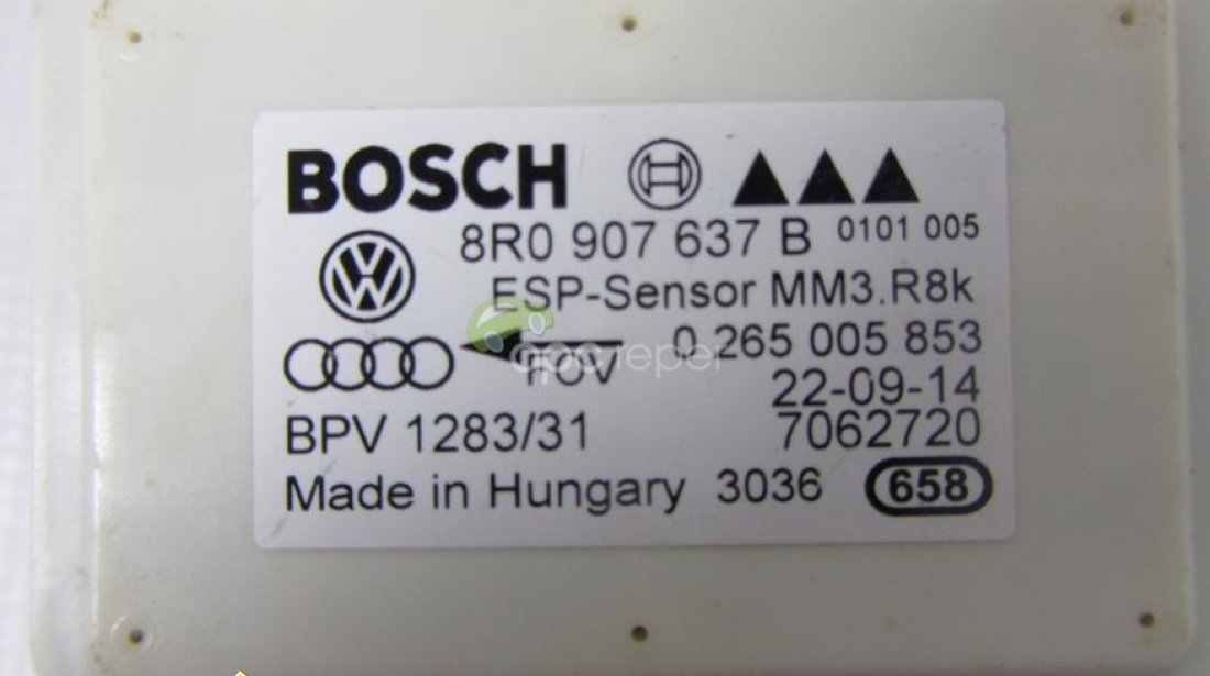 Senzor de Rotatie Audi A4 8k A5 Q5 Original cod 8R0907637B