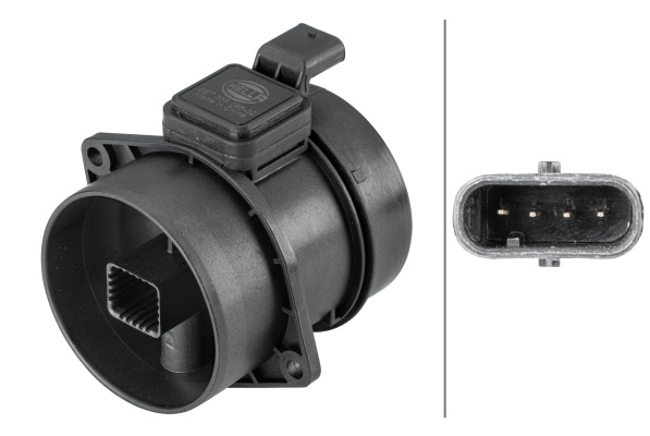 Senzor debit aer (8ET358095321 HELLA) MERCEDES-BENZ