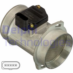 Senzor debit aer (AF1049912B1 DELPHI) AUDI,SKODA,VW