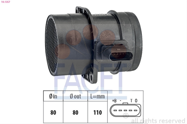 Senzor Debit Aer Facet Seat 10.1357