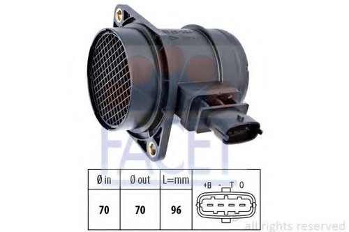 Senzor debit aer FORD KA (RU8) (2008 - 2016) FACET 10.1299 piesa NOUA