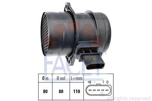 Senzor debit aer VW PASSAT CC (357) (2008 - 2012) FACET 10.1357 piesa NOUA