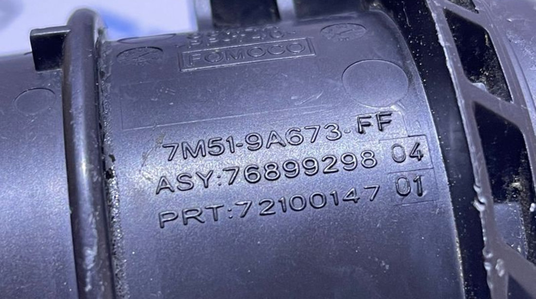 Senzor Debitmetru Aer Ford C-Max 1.6 TDCI 2004 - 2010 Cod 7M51-9A673-FF 7M51-12B579-BB