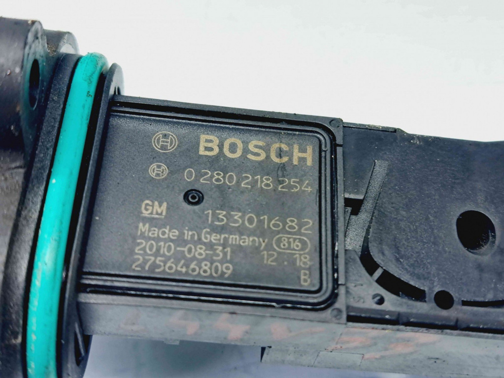 Senzor debitmetru aer Opel Astra J [Fabr 2009-2015] 13301682 0280218254 1.4 Benz A14XER 1.4 Benz A14XER 55KW / 75CP