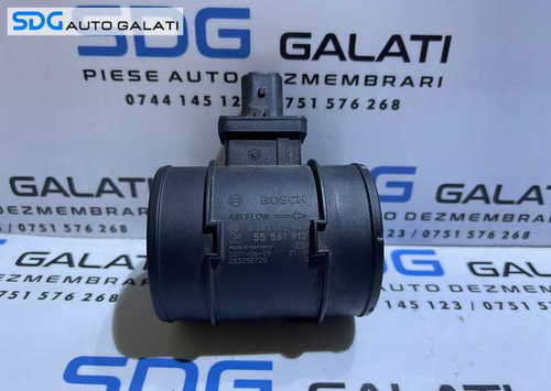 Senzor Debitmetru Aer Opel Corsa D 1.3 CDTI 2006 - 2014 Cod 55561912 0281002940 (cod compatibil 0281...
