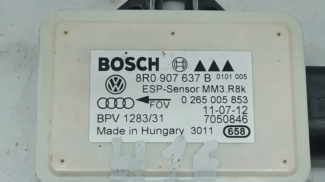 Senzor esp 8r0907637 Audi A4 B8/8K [facelift] [2011 - 2016] 2.0 tdi CJCA