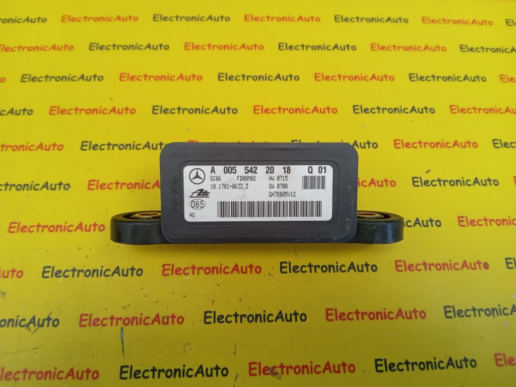 Senzor ESP acceleratie Mercedes A0055422018, 10170106333