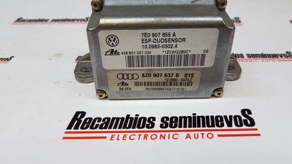 Senzor ESP ATE AUDI A2 7E0 907 655A / 7E0907655A / 10.0985 0302.4 / 10 0985 0302 4 / 10098503024 / 448 801 001 024 / 448801001024 / 8Z0 907 637 B / 8Z0907637B / 10.0980-0474.2 / 10 0980 0474 2 / 100980047427E0 907 655A / 7E0907655A / 10.0985 0302.4 /