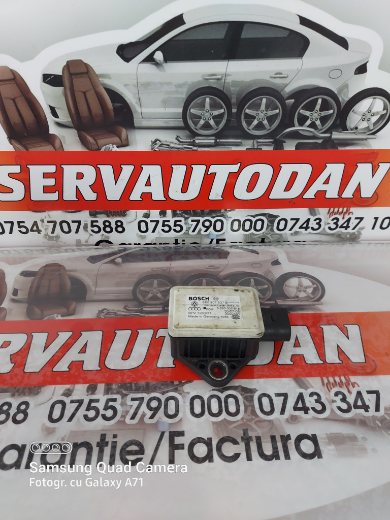 Senzor ESP Audi A4 (2004-2008) [8EC, B7] 2.0 Motorina 2007, 8E0907637B